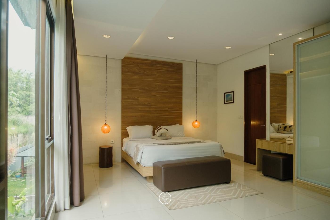Oyama City View Villa 4 Bedrooms With A Private Swimming Pool Бандунг Экстерьер фото