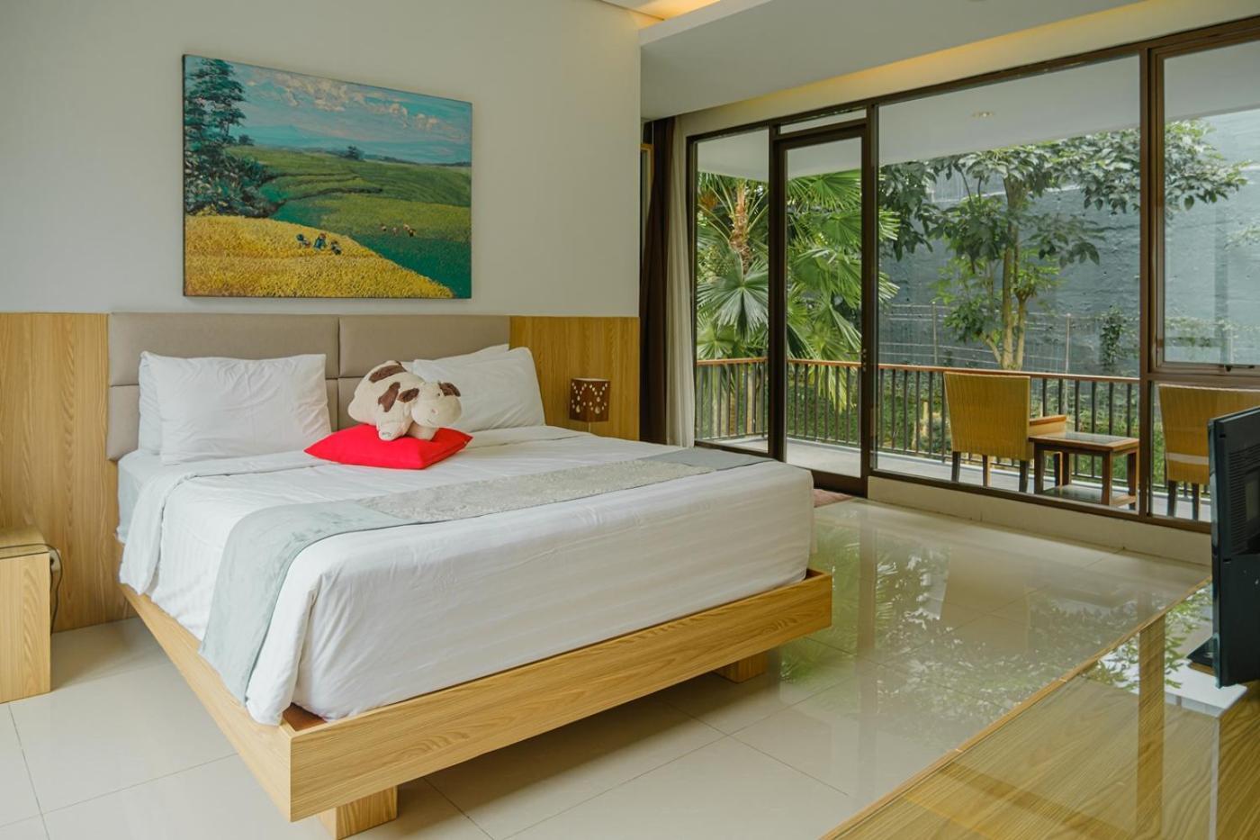 Oyama City View Villa 4 Bedrooms With A Private Swimming Pool Бандунг Экстерьер фото